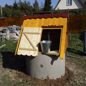 колодец глубиной 10 колец
